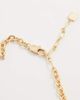 ASOS DESIGN ASOS DESIGN torque choker with amber resin pedant in gold tone-Red - 3