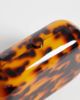 ASOS DESIGN ASOS DESIGN tortoiseshell print hard box clutch bag with chain strap-Multi - 2