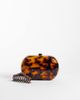 ASOS DESIGN ASOS DESIGN tortoiseshell print hard box clutch bag with chain strap-Multi - 4
