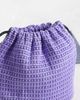 ASOS DESIGN ASOS DESIGN transparent tote bag with lilac inner pouch-Purple - 3