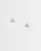 ASOS DESIGN ASOS DESIGN triangular pyramid stud earrings in silver - 1
