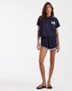 ASOS DESIGN ASOS DESIGN tricot sporty polo top with lace detail in navy - part of a set - 2