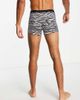 ASOS DESIGN ASOS DESIGN trunks with zebra print-Multi - 3
