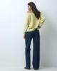 ASOS DESIGN ASOS DESIGN turn up barrel jeans in dark midwash blue - 3