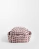 ASOS DESIGN ASOS DESIGN turnback hat in pink boucle - 1