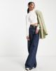 ASOS DESIGN ASOS DESIGN turtleneck crop top in cream-White - 3
