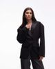 ASOS DESIGN ASOS DESIGN tux blazer with satin lapel in black - 1