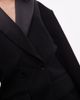 ASOS DESIGN ASOS DESIGN tux blazer with satin lapel in black - 3