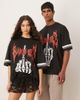 ASOS DESIGN ASOS DESIGN Unisex oversized athletic t-shirt with Blink-182 print in black - 3