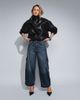 ASOS DESIGN ASOS DESIGN utility cargo jeans in midwash blue - 1