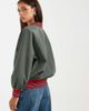 ASOS DESIGN ASOS DESIGN varsity bomber jacket in khaki-Green - 2