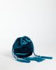 ASOS DESIGN ASOS DESIGN velvet tassel bag in blue - 1