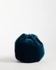 ASOS DESIGN ASOS DESIGN velvet tassel bag in blue - 4
