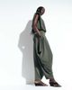 ASOS DESIGN ASOS DESIGN volume drape pants in khaki - part of a set-Green - 2