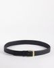 ASOS DESIGN ASOS DESIGN waist and hip belt in black with antique gold-tone buckle - 1