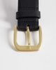ASOS DESIGN ASOS DESIGN waist and hip belt in black with antique gold-tone buckle - 2