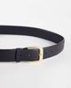 ASOS DESIGN ASOS DESIGN waist and hip belt in black with antique gold-tone buckle - 3