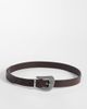 ASOS DESIGN ASOS DESIGN waist and hip belt with abstract buckle in chocolate-Brown - 1