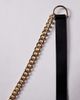 ASOS DESIGN ASOS DESIGN waist and hip belt with chain detail in black - 3