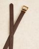 ASOS DESIGN ASOS DESIGN waist and hip belt with square buckle in chocolate-Brown - 3