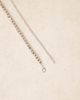 ASOS DESIGN ASOS DESIGN waist and hip chain and bead flower belt in silver - 2