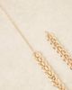ASOS DESIGN ASOS DESIGN waist and hip chunky chain link belt in gold - 2