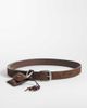 ASOS DESIGN ASOS DESIGN waist and hip jeans belt with pocket detail in chocolate-Brown - 1