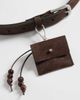 ASOS DESIGN ASOS DESIGN waist and hip jeans belt with pocket detail in chocolate-Brown - 3