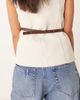 ASOS DESIGN ASOS DESIGN waist and hip snaffle hook belt in chocolate-Black - 3