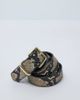 ASOS DESIGN ASOS DESIGN waist and hip square buckle belt in natural snake-NEUTRAL - 4