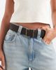 ASOS DESIGN ASOS DESIGN waist and hip wide square buckle belt in chocolate-Brown - 1