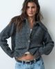 ASOS DESIGN ASOS DESIGN waisted collared cardigan in charcoal-Gray - 1