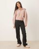 ASOS DESIGN ASOS DESIGN waisted polo shirt in pink - 2