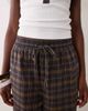 ASOS DESIGN ASOS DESIGN washed pants in brown plaid - 3
