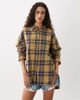 ASOS DESIGN ASOS DESIGN washed shirt in yellow plaid - 2