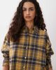 ASOS DESIGN ASOS DESIGN washed shirt in yellow plaid - 3