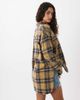 ASOS DESIGN ASOS DESIGN washed shirt in yellow plaid - 4