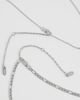 ASOS DESIGN ASOS DESIGN waterproof stainless 2 pack link and figaro chain necklace in silver - 3