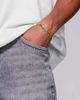 ASOS DESIGN ASOS DESIGN waterproof stainless steel 2 pack marina bracelet in gold - 3