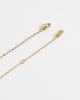 ASOS DESIGN ASOS DESIGN waterproof stainless steel 2 pack skinny chain necklaces in gold tone - 4