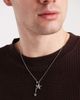 ASOS DESIGN ASOS DESIGN waterproof stainless steel adjustable star pendant necklace in silver - 1