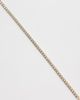 ASOS DESIGN ASOS DESIGN waterproof stainless steel anklet with crystal cupchain design in gold tone - 2