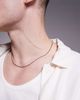 ASOS DESIGN ASOS DESIGN waterproof stainless steel box chain necklace in silver - 3