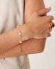 ASOS DESIGN ASOS DESIGN waterproof stainless steel chain bracelet with small faux pearls in gold tone - 1