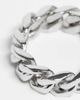 ASOS DESIGN ASOS DESIGN waterproof stainless steel chunky chain link band ring in silver - 2