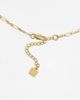 ASOS DESIGN ASOS DESIGN waterproof stainless steel dainty chain link necklace in gold tone - 3