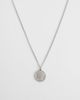 ASOS DESIGN ASOS DESIGN waterproof stainless steel double sided coin pendant necklace in silver - 1