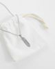 ASOS DESIGN ASOS DESIGN waterproof stainless steel feather pendant necklace in silver - 4