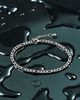 ASOS DESIGN ASOS DESIGN waterproof stainless steel figaro chain bracelet in silver - 1