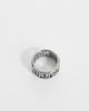 ASOS DESIGN ASOS DESIGN waterproof stainless steel greek wave cut out ring in silver - 3